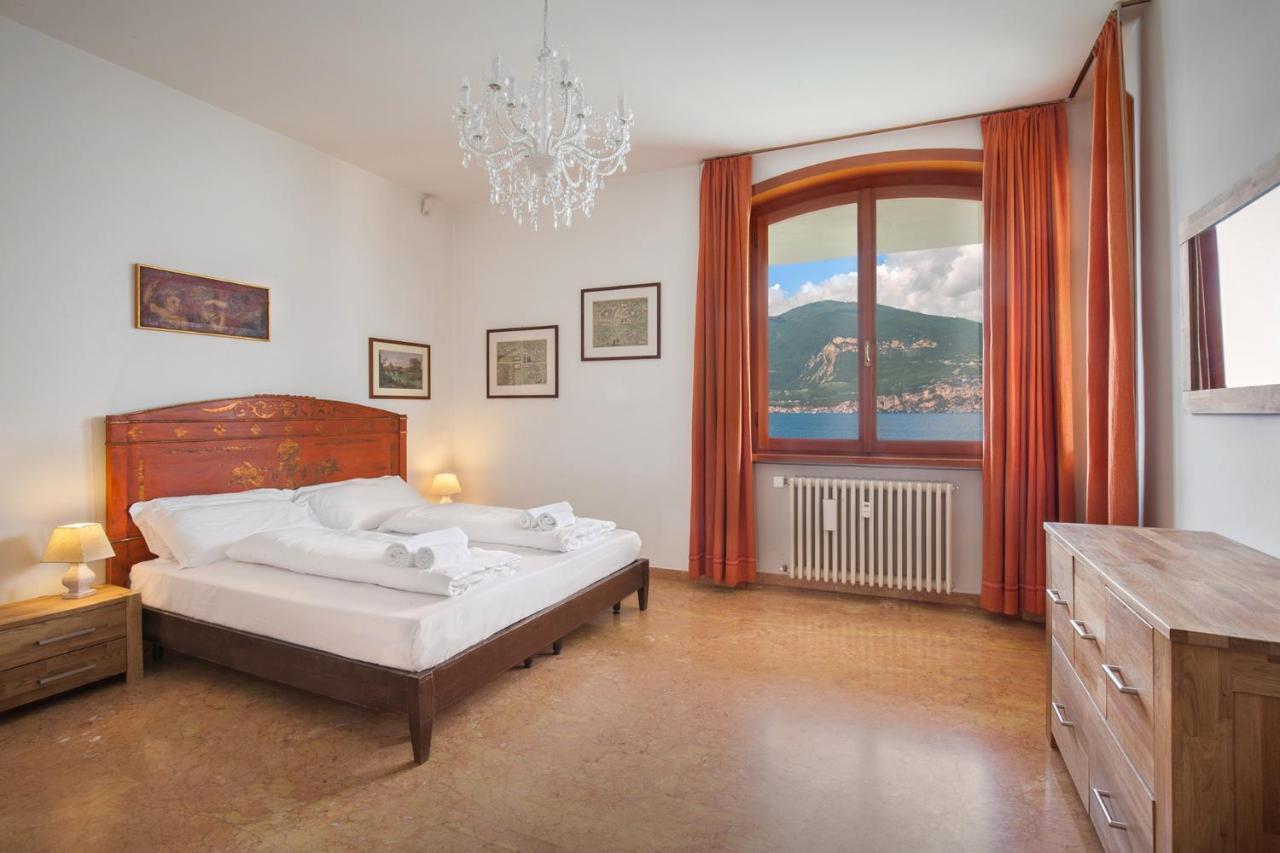 Villa Francesca-Grande Appartamento In Riva Al Lago Brenzone sul Garda Exteriér fotografie